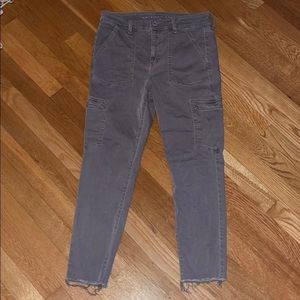 American Eagle skinny cargo pants